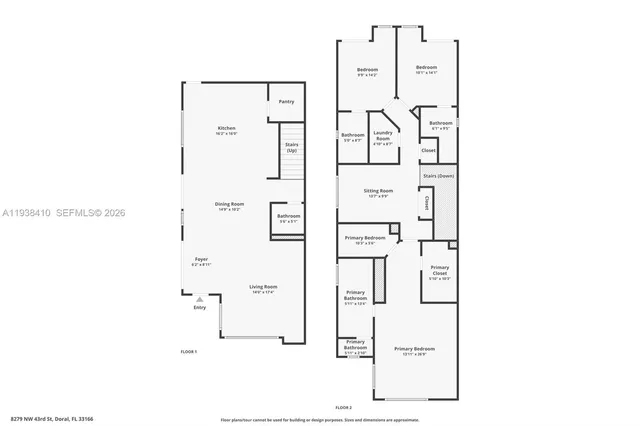 $6,350 | 8279 Northwest 43rd Street, Doral, FL 33166