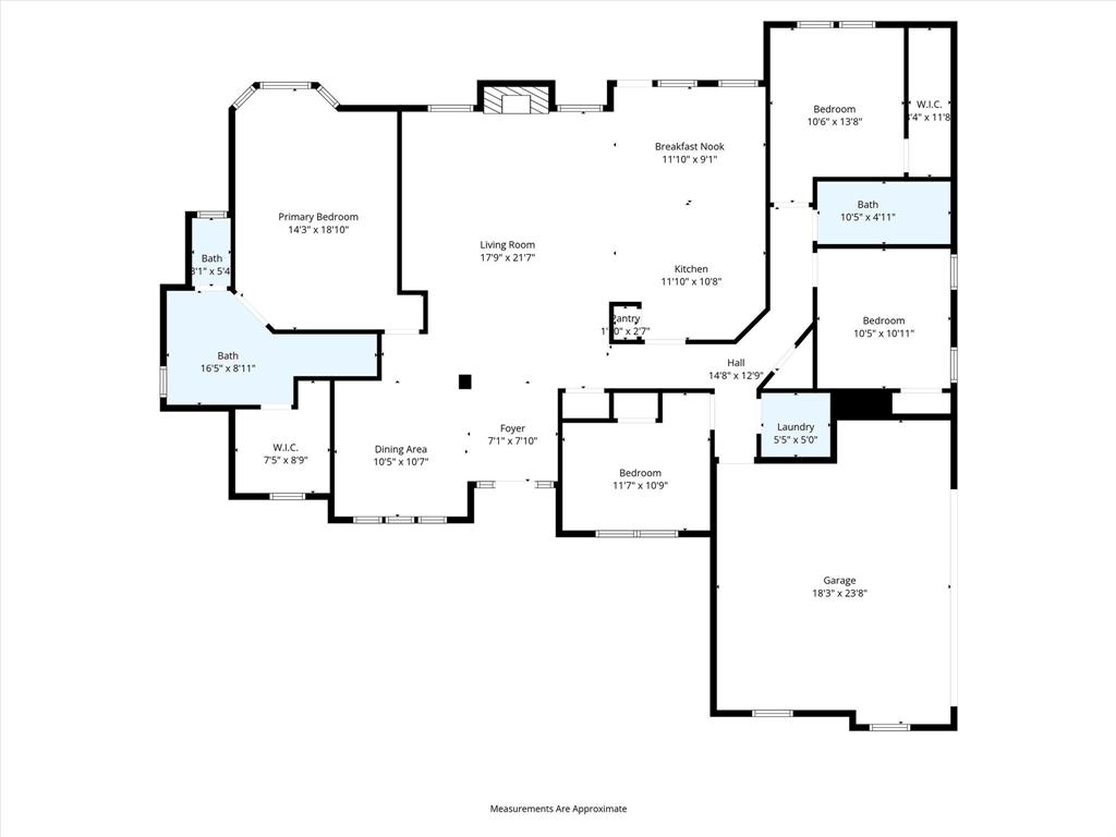 9920 County Road 540 Lavon, TX 75166 - Photo 32 of 32 a picture of floor plan