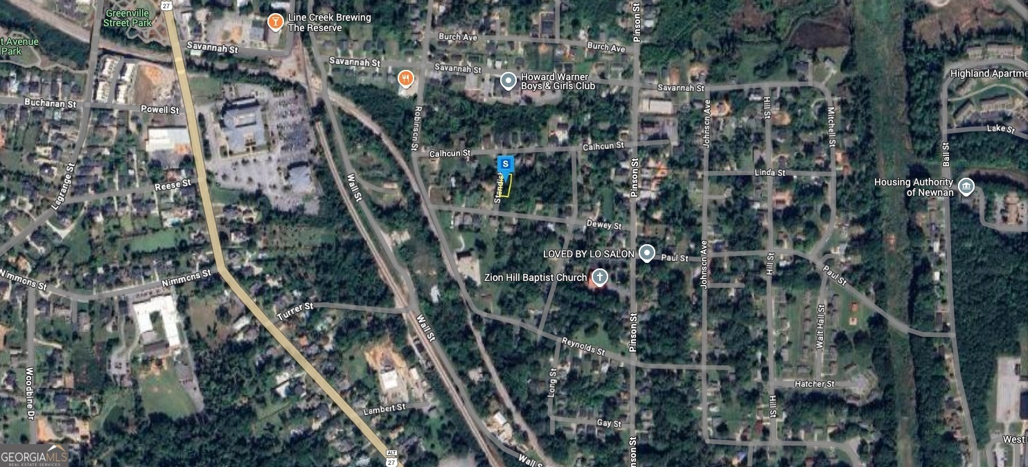 13 Standish Court Newnan, GA 30263 - Photo 3 of 6 a map view of a residential houses