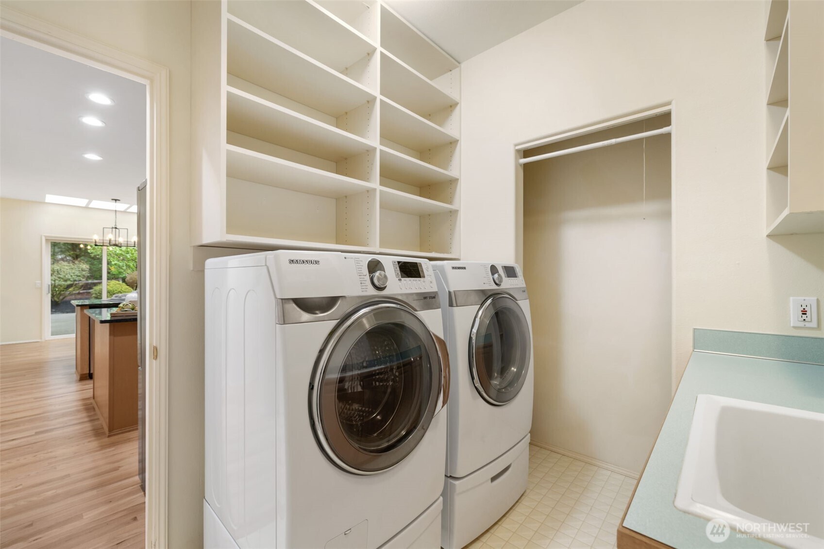 7033 Prestwick Lane Southwest Port Orchard, WA 98367 - Photo 12 of 39 a utility room with dryer and washer