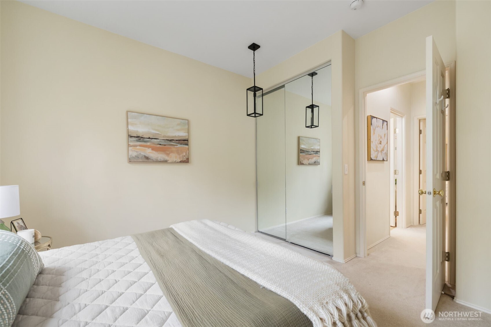 7033 Prestwick Lane Southwest Port Orchard, WA 98367 - Photo 16 of 39 a bedroom with a bed and a shower