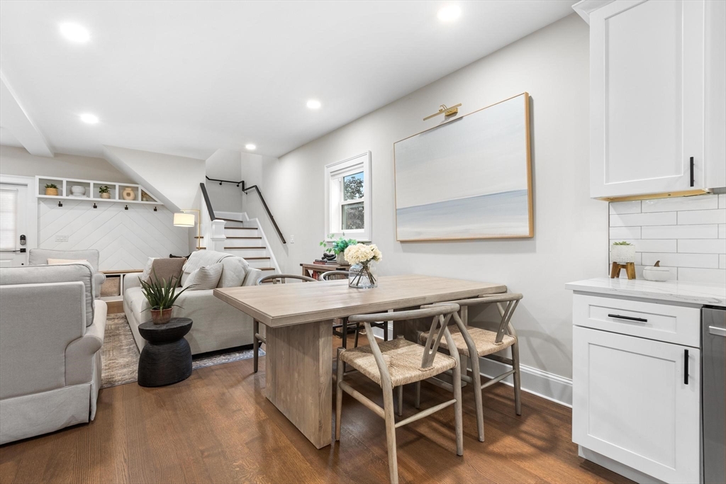 43 Alfred Street, Unit A Everett, MA 02149 - Photo 10 of 29 a kitchen with a table and chairs in it