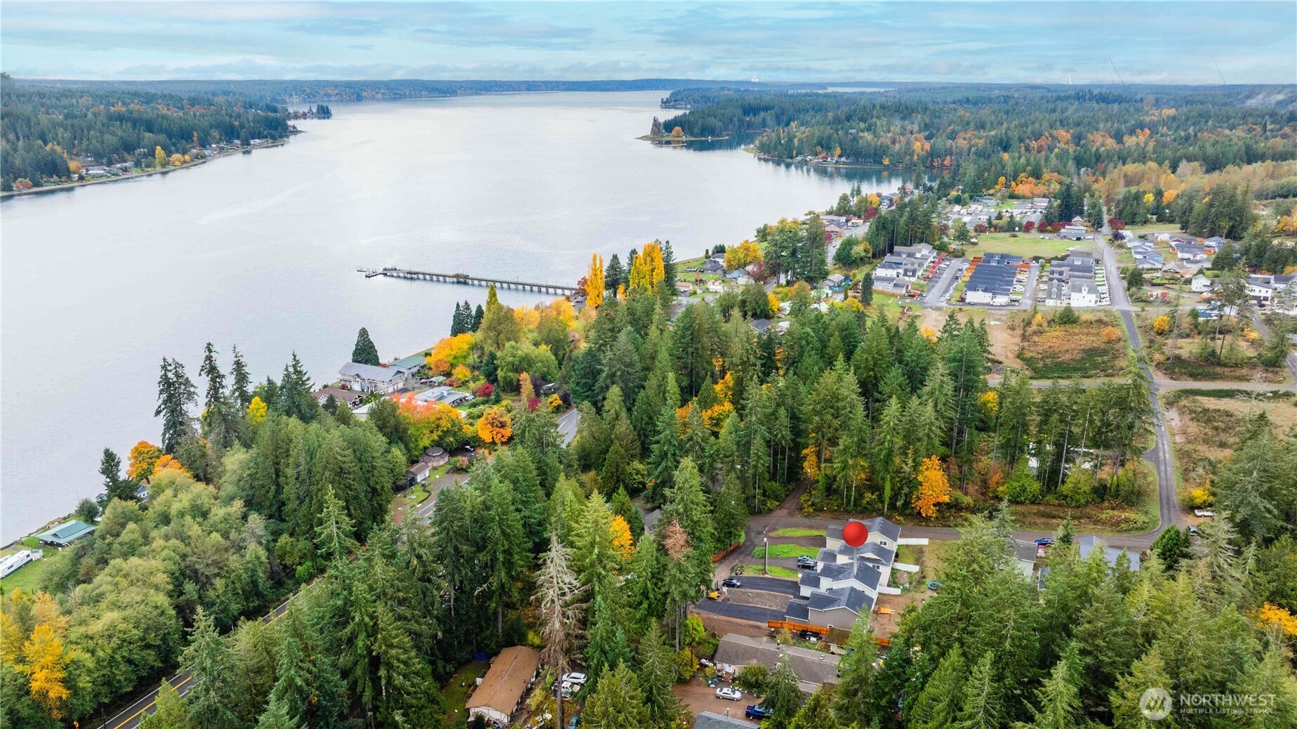 371 East Sullivan Street Allyn, WA 98524 - Photo 19 of 21 a picture of street view with lots of trees