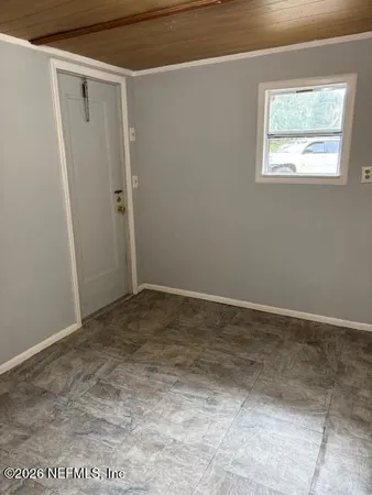 a view of room with window