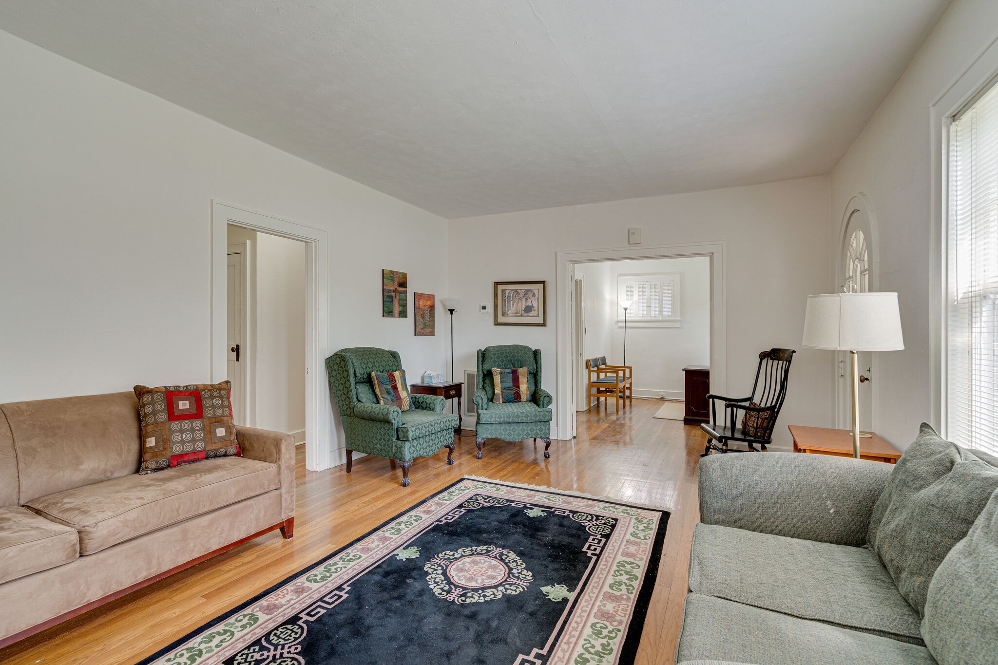 233 Cherokee Road Nashville, TN 37205 - Photo 7 of 29 a living room with furniture and wooden floor