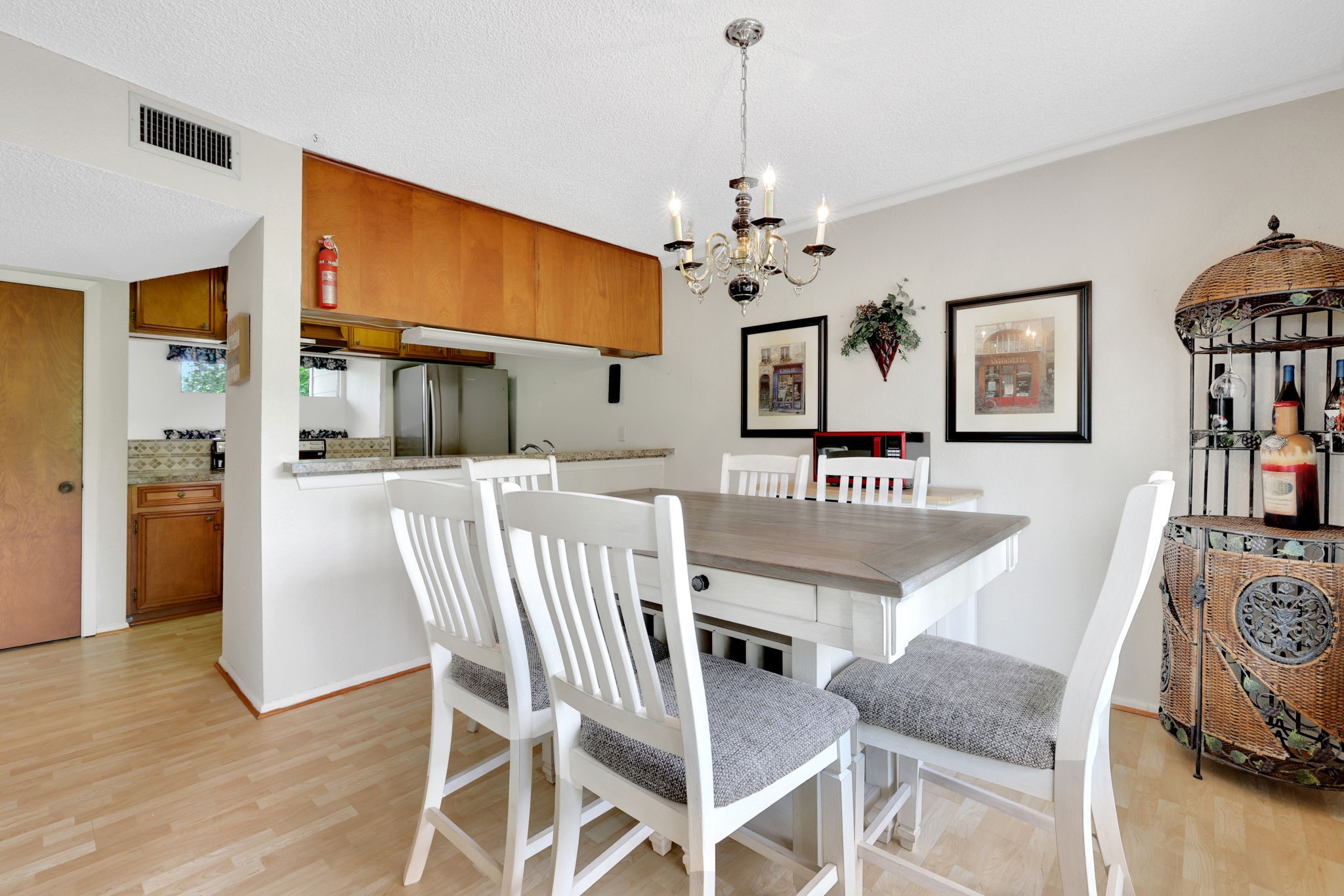 142 Villa Way Coldspring, TX 77331 - Photo 12 of 35 Dining area off the kitchen - great for family meals or entertaining