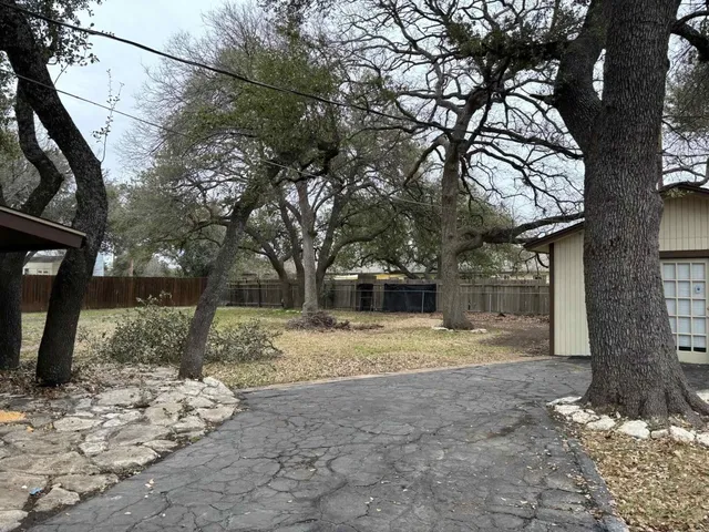 a view of a out door space area