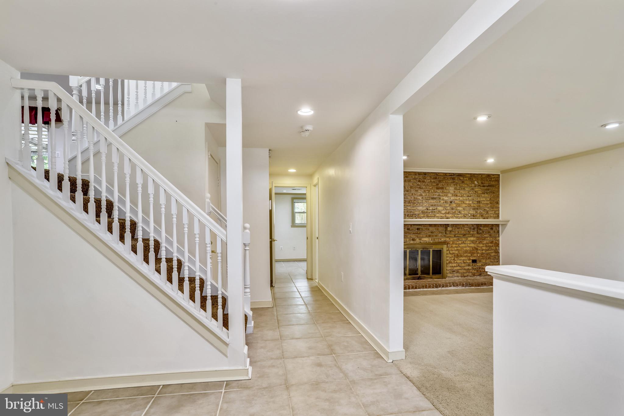 9525 Burning Branch Road Burke, VA 22015 - Photo 14 of 55 Partial flight upstairs from Entry Foyer