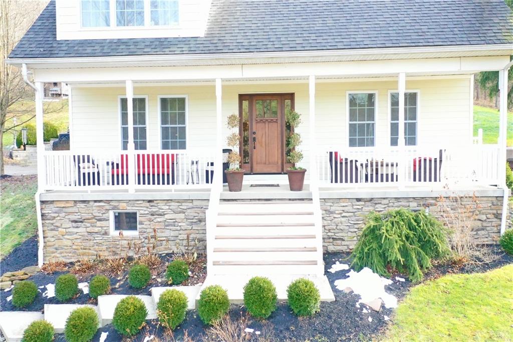 127 Miller Lane Road Waynesburg, PA 15370 - Photo 5 of 25 Inviting front porch that welcomes all.