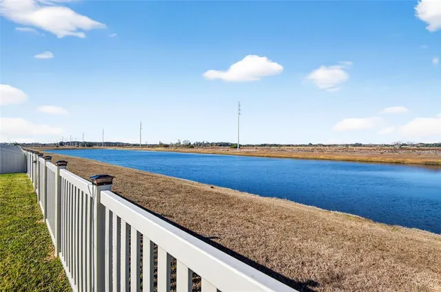 a view of a backyard with a garden