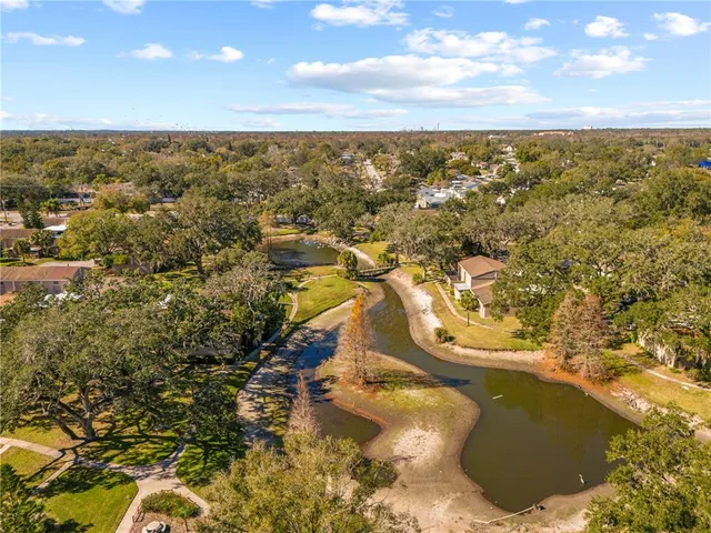 a view of a swimming pool with an ocean view