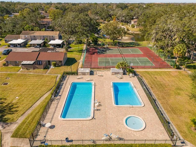 a view of a car park from a ceiling room