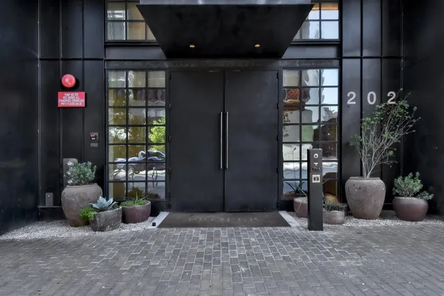 a view of a entryway door of the house