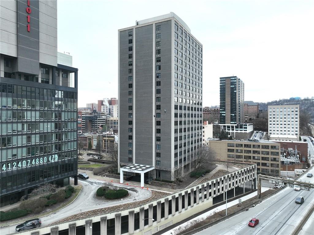 112 Washington Place, Unit 2G Pittsburgh, PA 15219 - Photo 2 of 26 a view of city with tall buildings