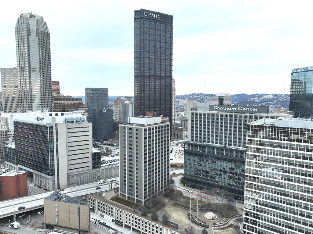 112 Washington Place, Unit 2G Pittsburgh, PA 15219 - Photo 26 of 26 a view of a city with tall buildings