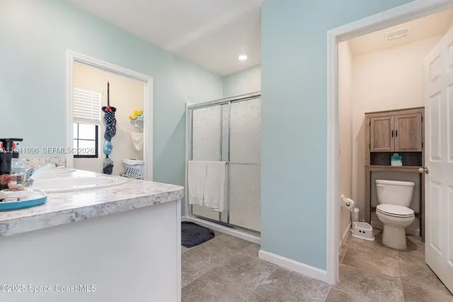 a view of a closet area