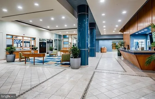 a view of a city with tall buildings