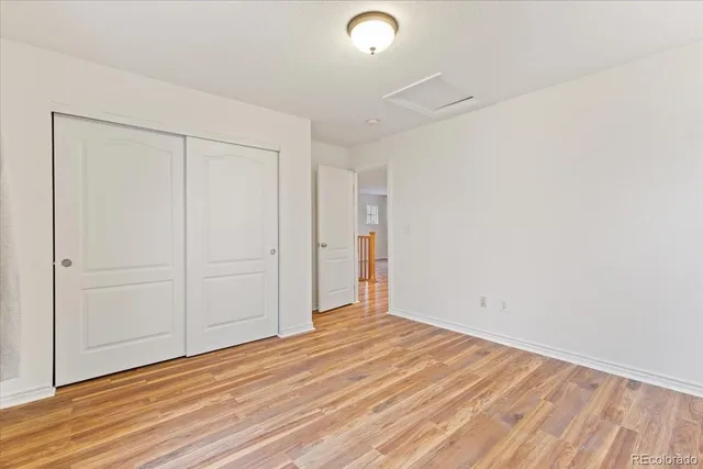 wooden floor in an empty room