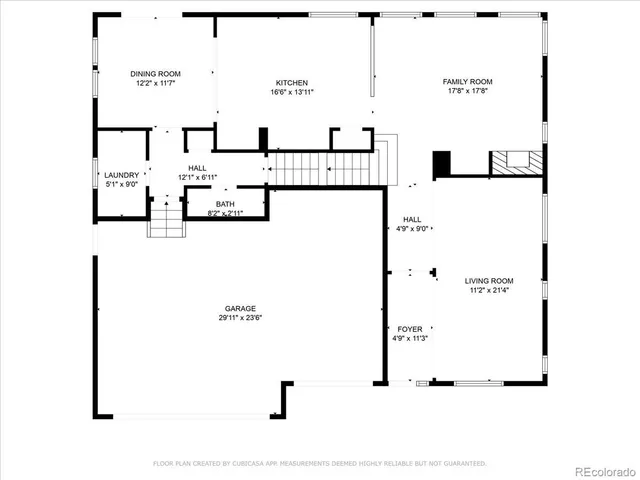 a picture of a floor plan