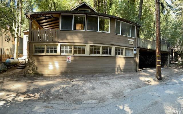 14948 Sequoia Road Guerneville, CA 95446 - Photo 1 of 1 Panoramic photo of front of home