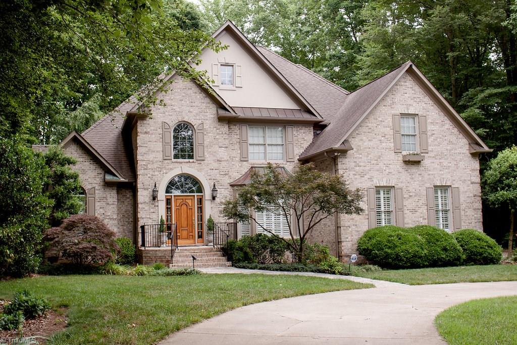 4109 Rockingham Road South Greensboro, NC 27407 - Photo 1 of 27 Elegant circular drive leads guests to the front entrance of this gorgeous Tuscan influenced home!