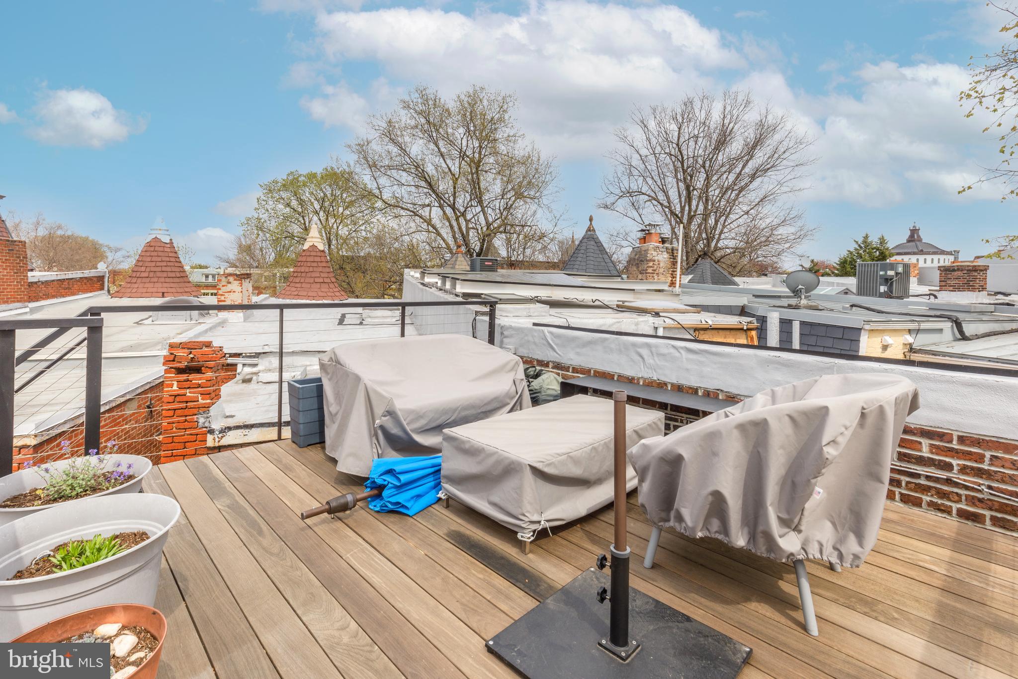 804 A Street Northeast Washington, DC 20002 - Photo 21 of 25 a view of a terrace with furniture and outdoor space