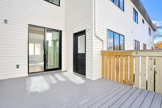 a view of a house with wooden floor