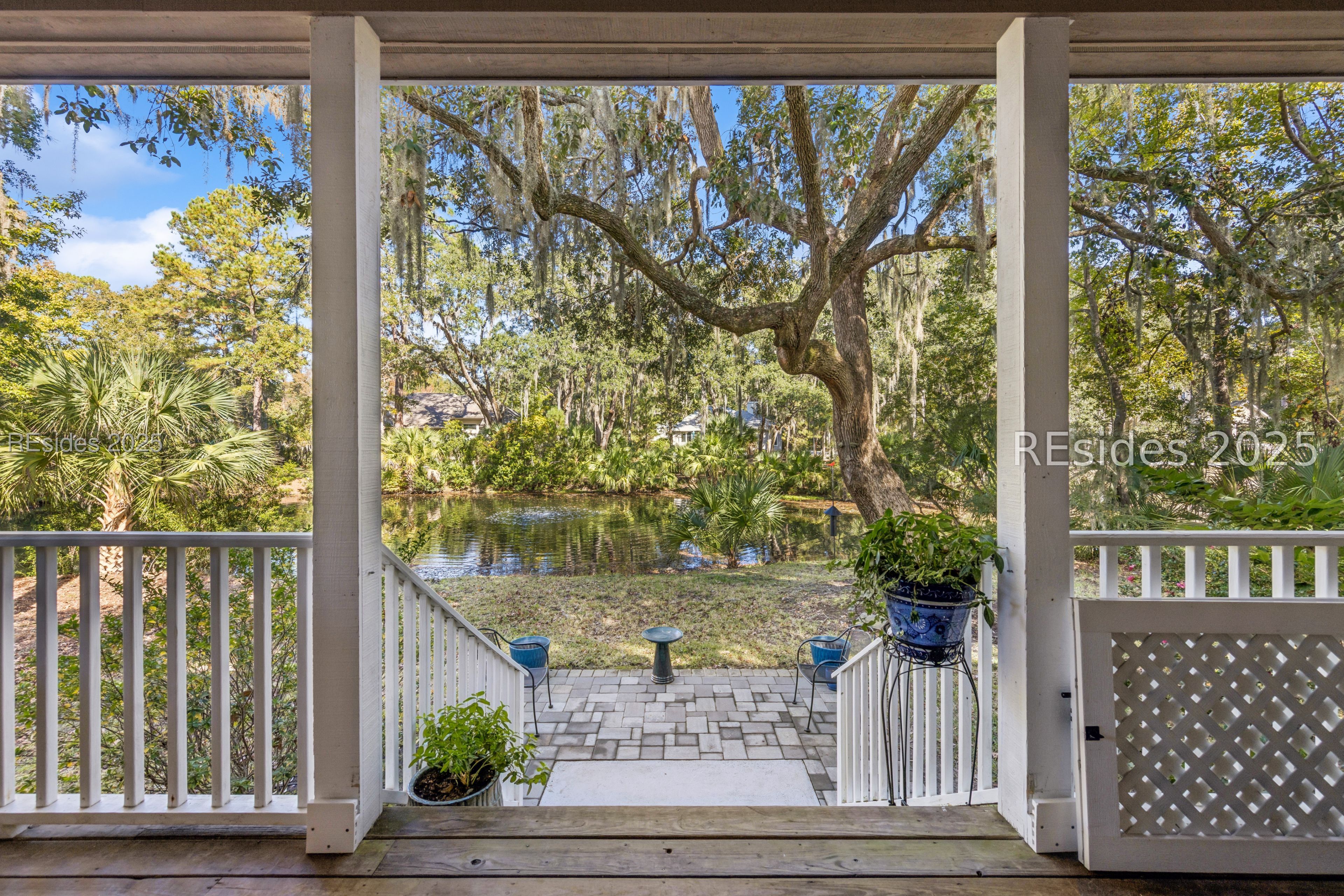 32 Wax Myrtle Court Hilton Head Island, SC 29926 - Photo 49 of 95 View from Deck