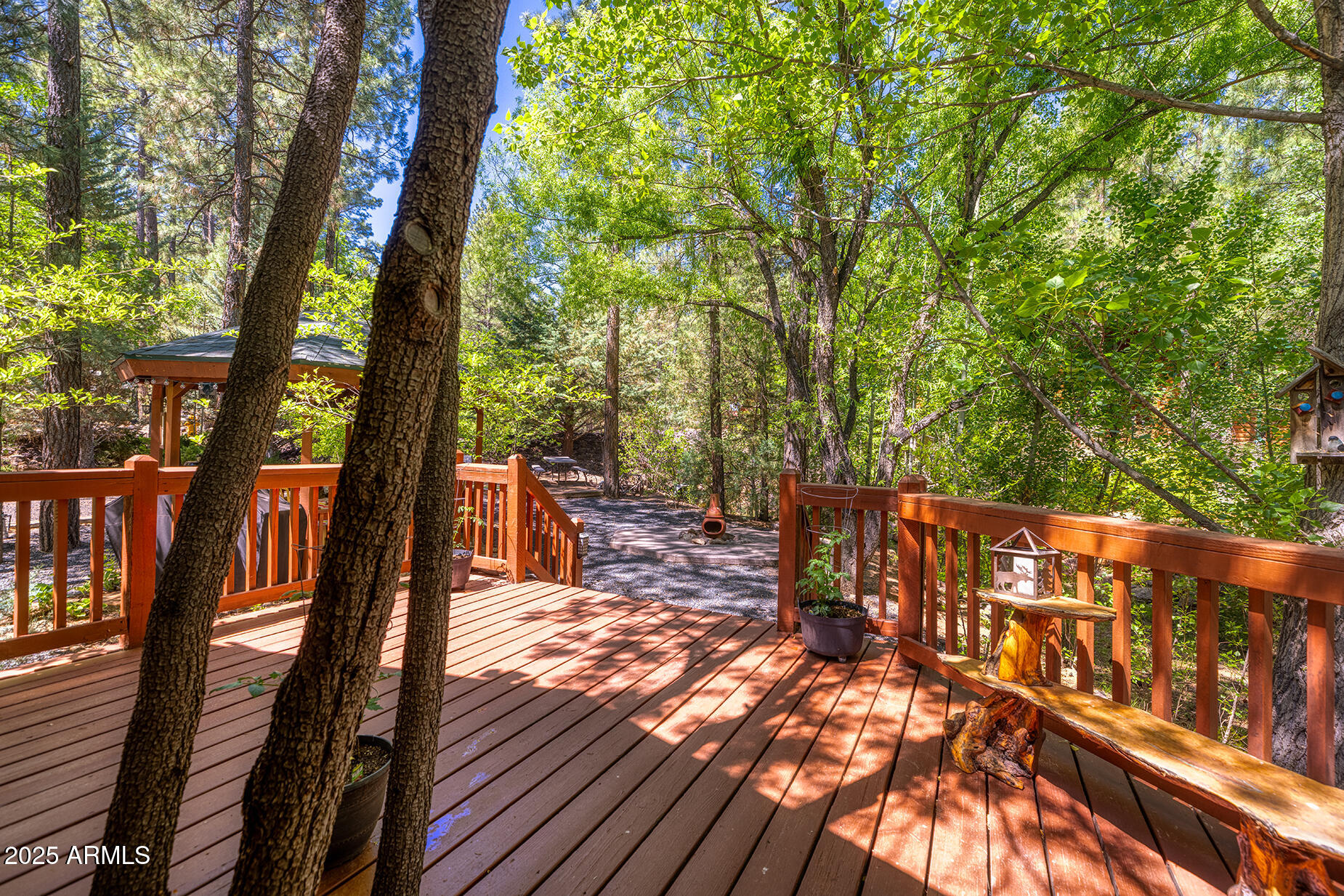 2140 Horseshoe Loop Show Low, AZ 85901 - Photo 5 of 35 View from Deck