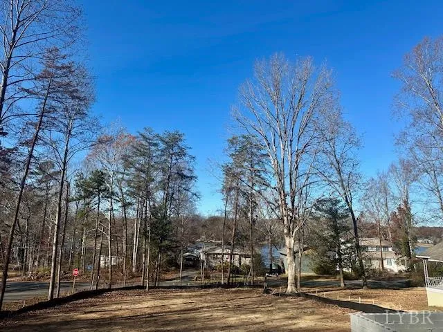 a view of outdoor space with trees