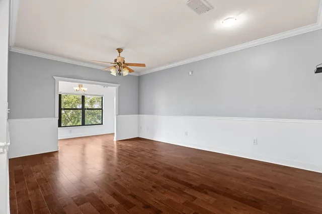 a window in an empty room with a window