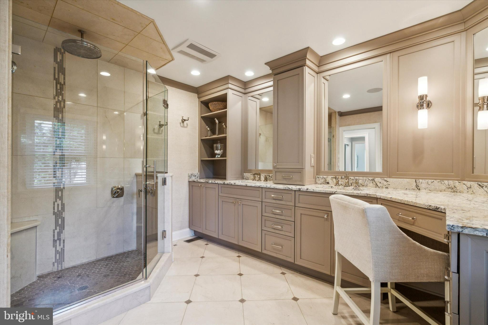 1112 Lafayette Road Wayne, PA 19087 - Photo 11 of 74 Luxurious primary bath w/ heated floors.