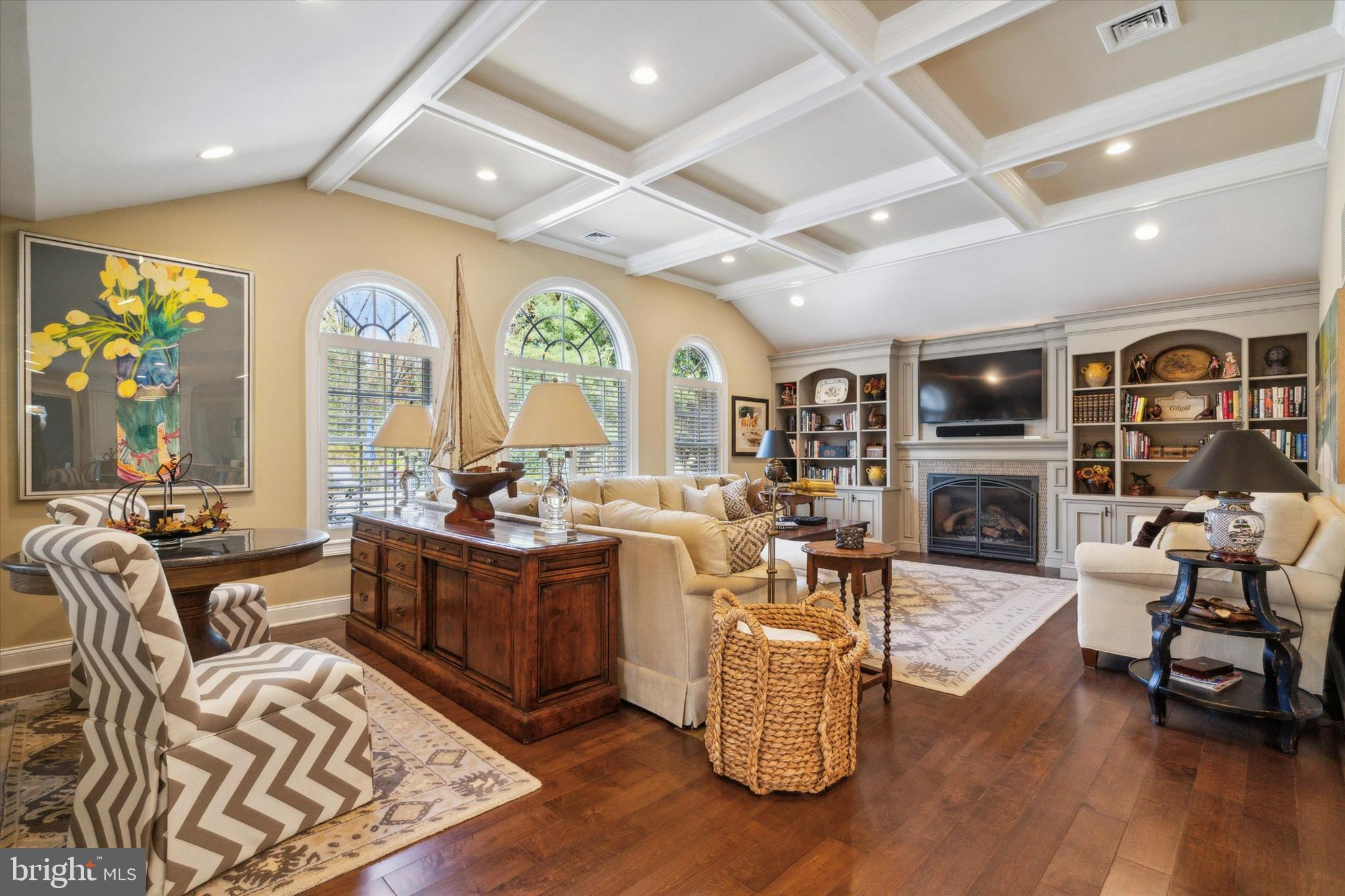 1112 Lafayette Road Wayne, PA 19087 - Photo 30 of 74 Stunning family room w/ gas fireplace