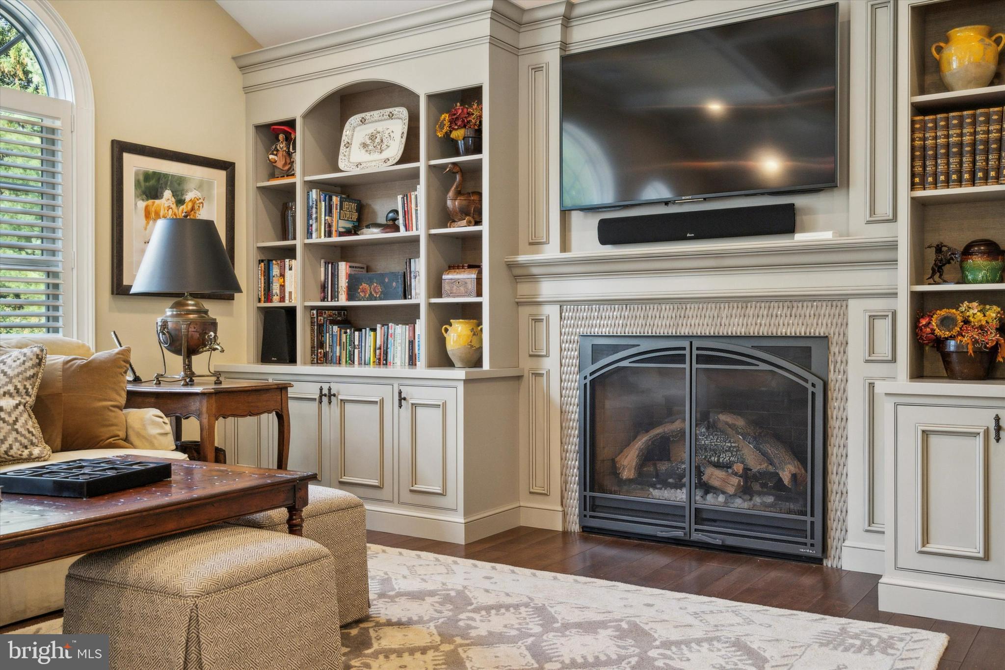 1112 Lafayette Road Wayne, PA 19087 - Photo 33 of 74 Custom cabinetry; under cabinet lighting @ night