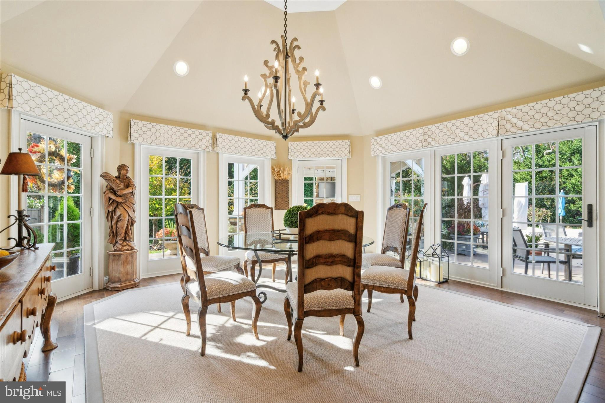 1112 Lafayette Road Wayne, PA 19087 - Photo 35 of 74 Morning room looking out onto pool area
