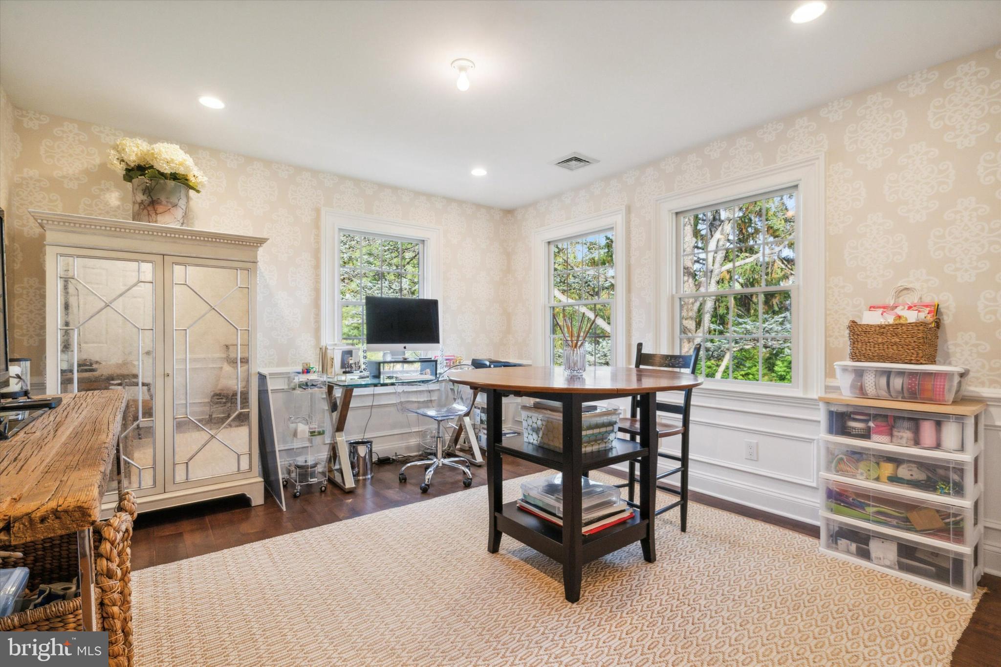 1112 Lafayette Road Wayne, PA 19087 - Photo 40 of 74 Bedroom #3 currently used as a craft/giftwrap room