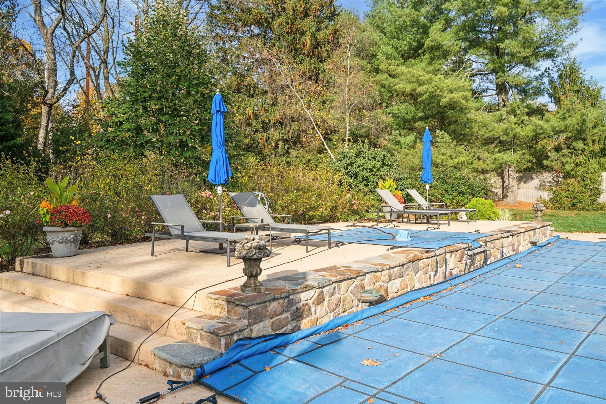 1112 Lafayette Road Wayne, PA 19087 - Photo 67 of 74 Upper elevation for spa & waterfall