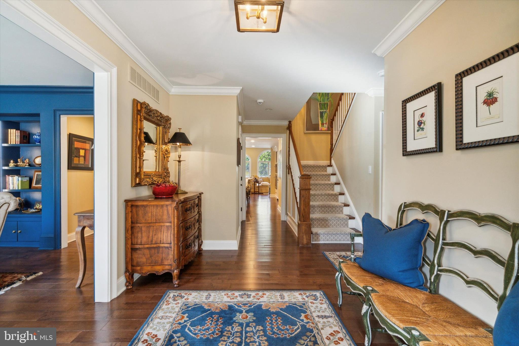 1112 Lafayette Road Wayne, PA 19087 - Photo 7 of 74 Entryway w/ line of sight to backyard