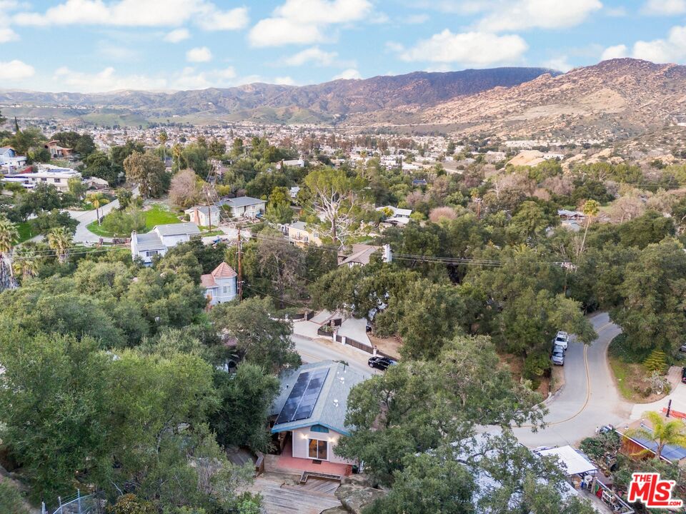 1083 Katherine Road Simi Valley, CA 93063 - Photo 61 of 72 an aerial view of residential houses with outdoor space and trees
