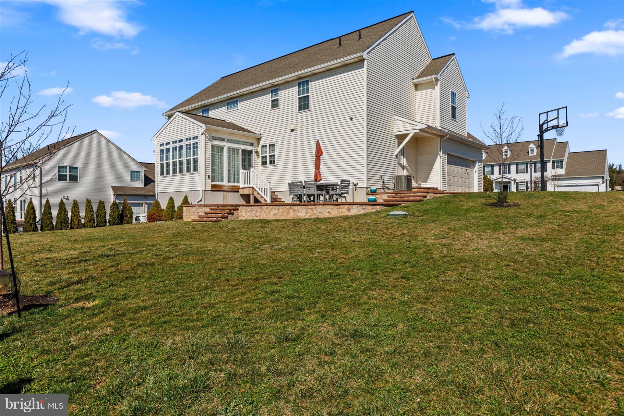 3 Rycroft Road Mechanicsburg, PA 17050 - Photo 50 of 55 a view of a house with a big yard and large trees