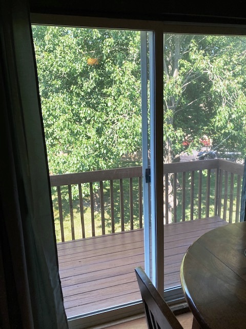 1945 Matthew Court, Unit D Elgin, IL 60123 - Photo 9 of 22 a view of a balcony with lake view