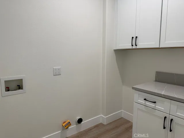 a room with storage and utility