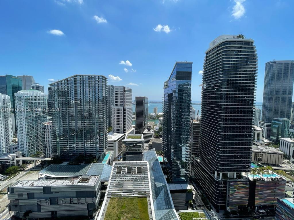 88 Southwest 7th Street, Unit 3609 Miami, FL 33130 - Photo 24 of 25 a city view with tall buildings