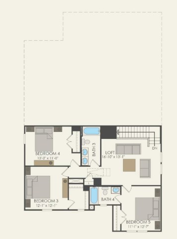 16813 Bustillos Path Manor Manor, TX 78653 - Photo 3 of 15 a picture of a floor plan