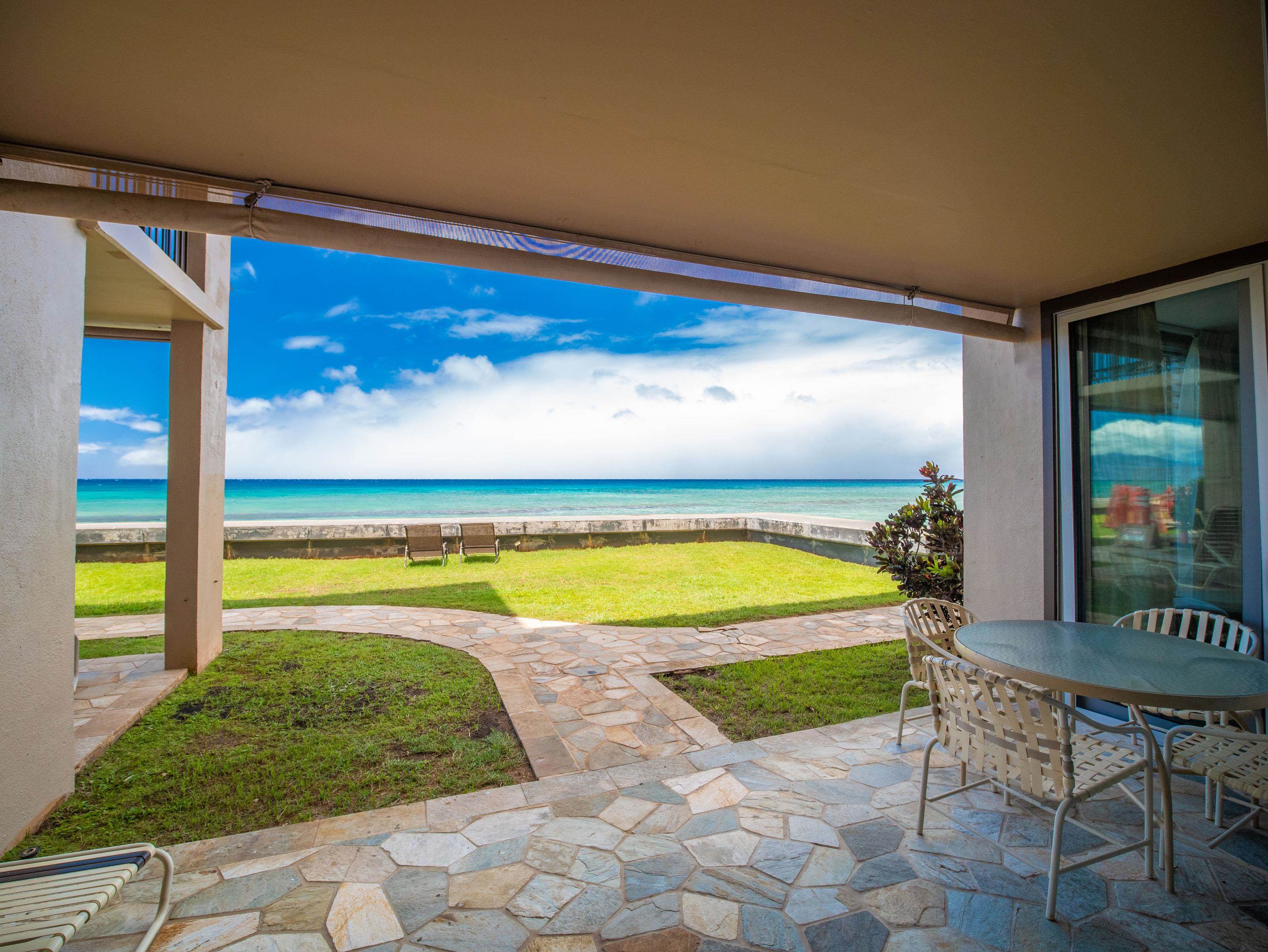3723 Lower Honoapiilani Road, Unit 104 Lahaina, HI 96761 - Photo 2 of 45 a view of swimming pool with outdoor seating