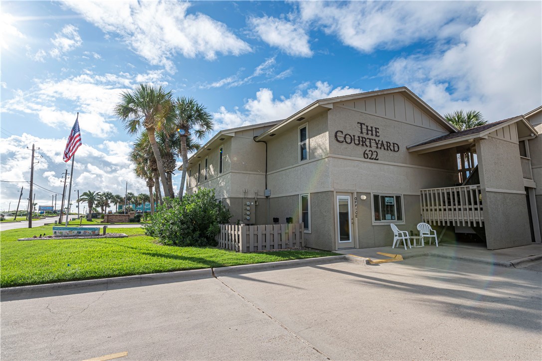 622 Beach Access Road Port Aransas, TX 78373 - Photo 1 of 19 a view of a house with a yard