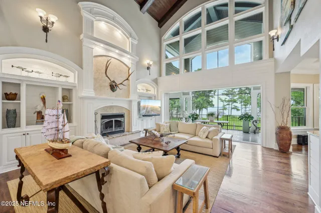 a view of a chairs and table in the patio