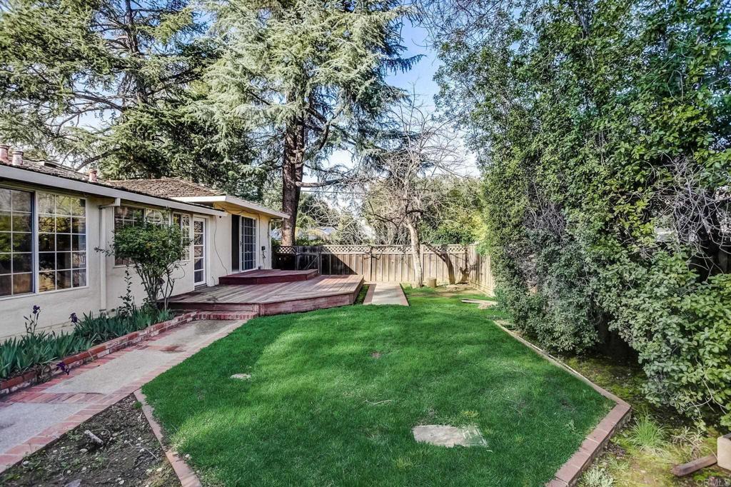 45 Springer Road Los Altos, CA 94024 - Photo 28 of 33 a view of a house with a yard porch and sitting area
