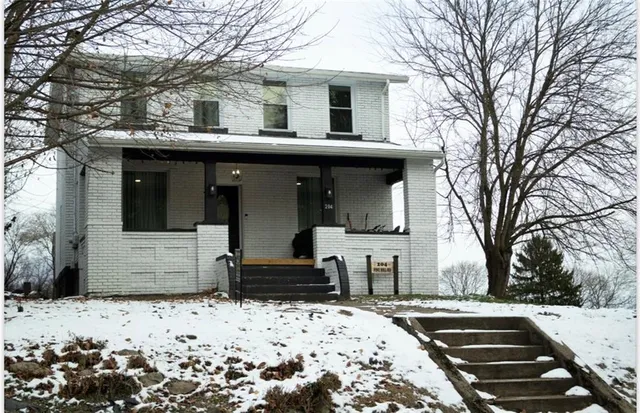 a view of a couches on the house