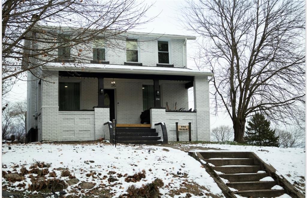 a view of a couches on the house